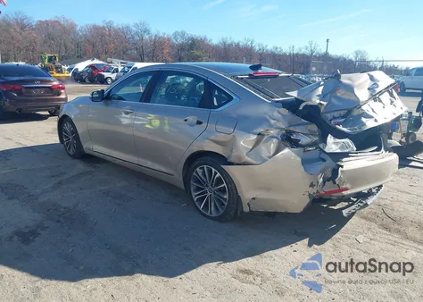 2015 Hyundai Genesis 3.8 from USA, damaged, VIN KMHGN4JE4FU095337
